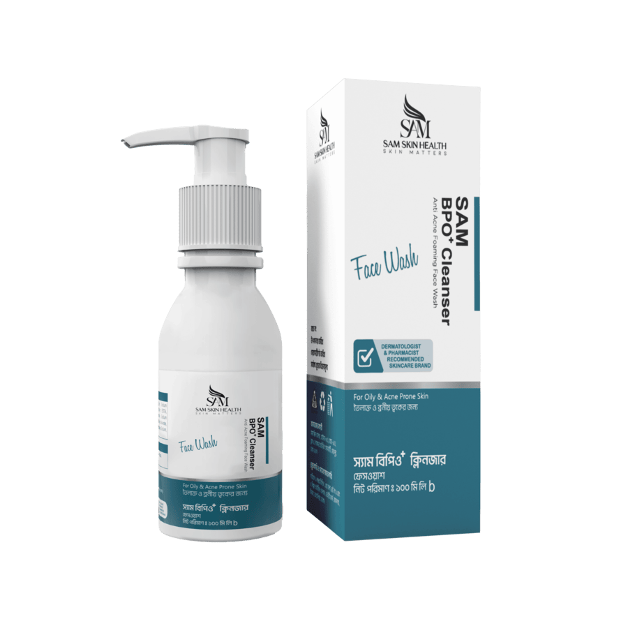 SAM BPO+ Cleanser 100ML price in Bangladesh | Authentic Product by Shundorjo