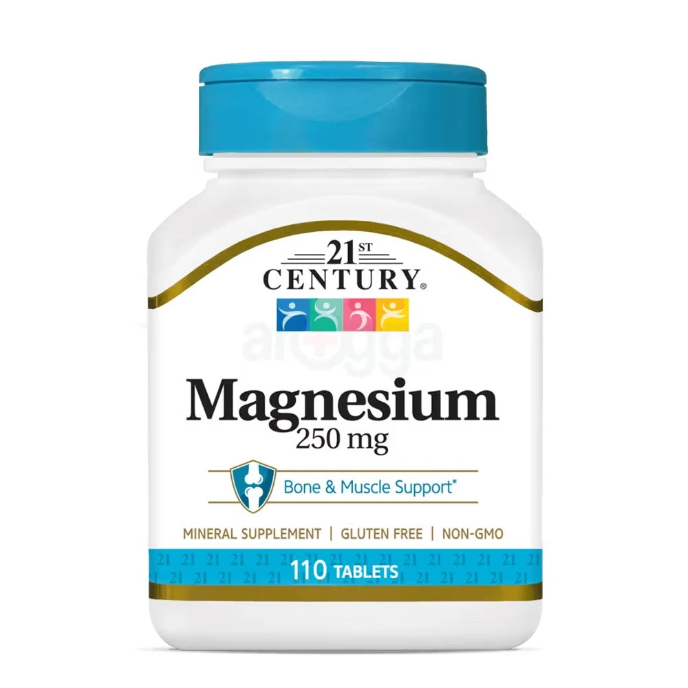 21st Century Magnesium 250mg – 110 Tablets price in Bangladesh | Authentic Product by Shundorjo