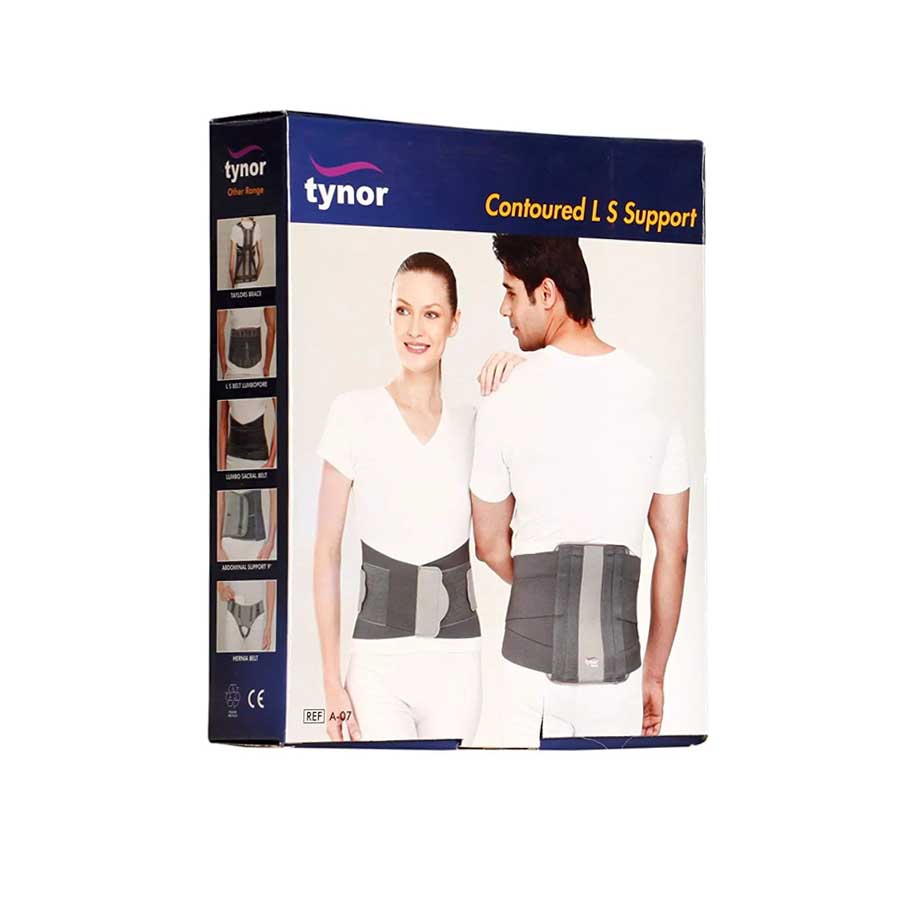 Tynor Contoured Lumber Spine Support Belt A-07