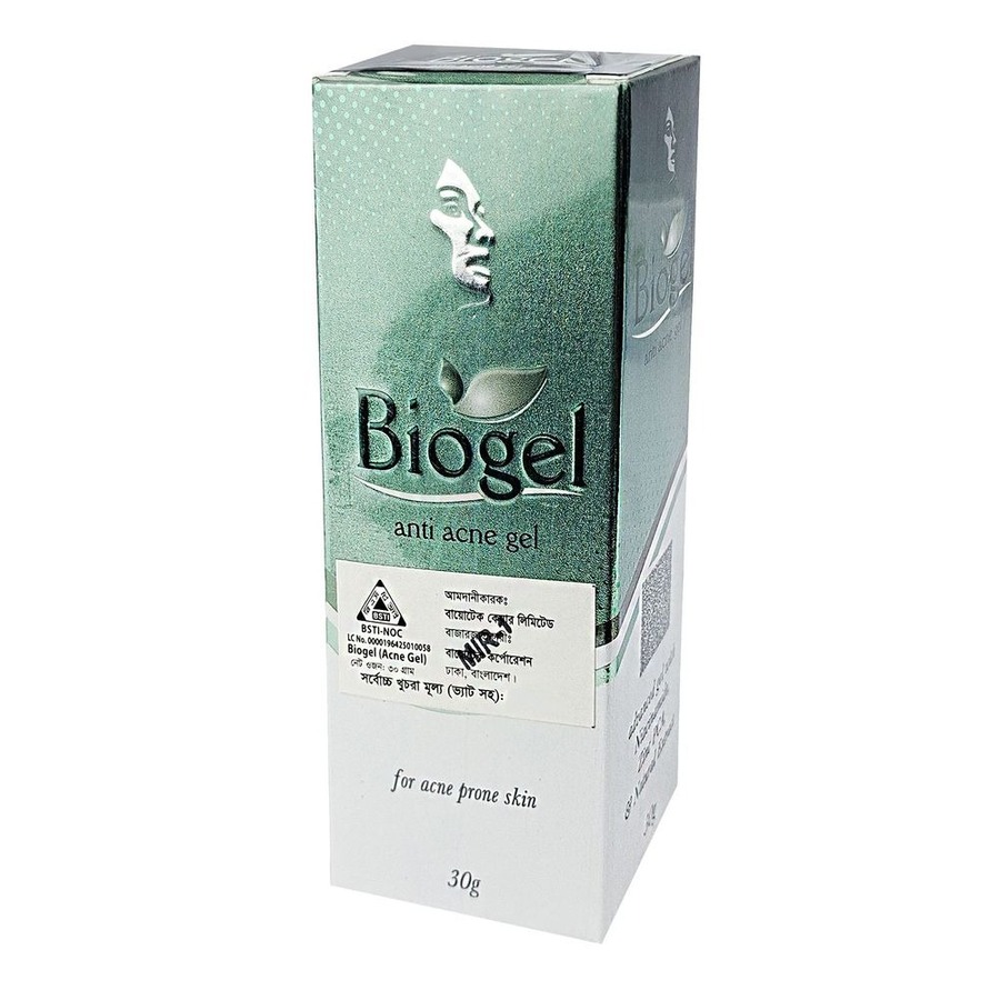 Biogel Acne Gel 30gm price in Bangladesh | Authentic Product by Shundorjo