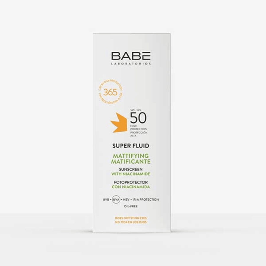 Babe Facial Oil Free Sunscreen Cream Mattifying Super Fluid SPF50 50ml price in Bangladesh | Authentic Product by Shundorjo