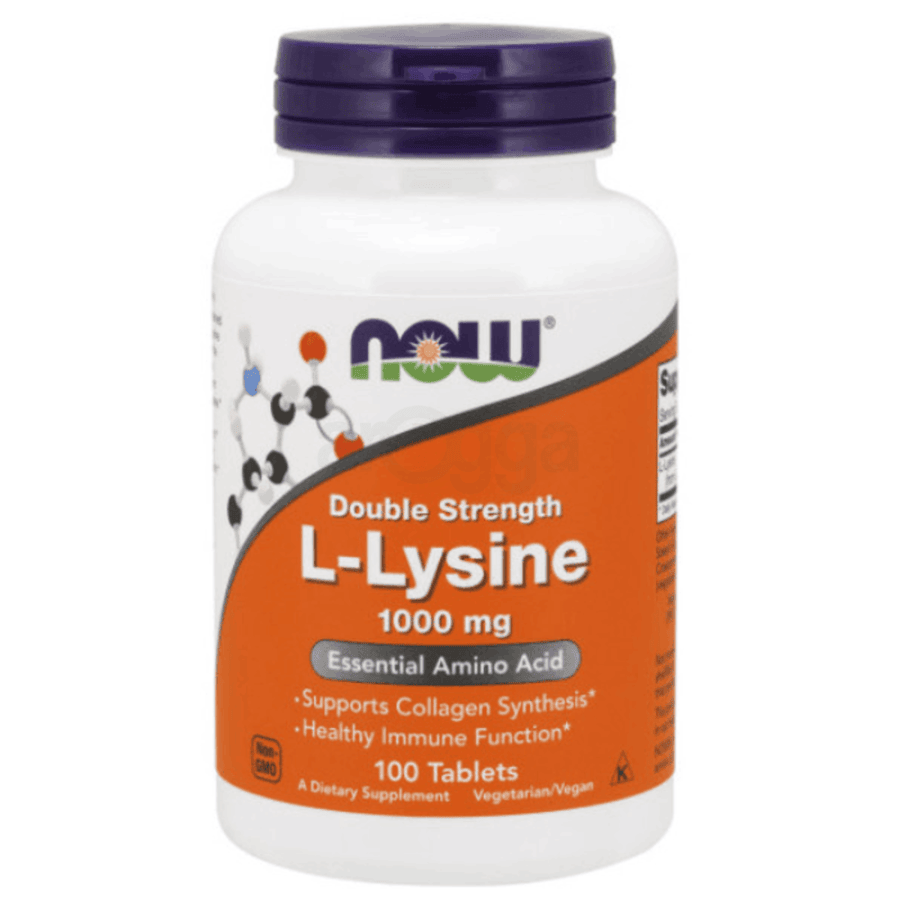 NOW L-Double Strength L-Lysine 1000mg price in Bangladesh | Authentic Product by Shundorjo