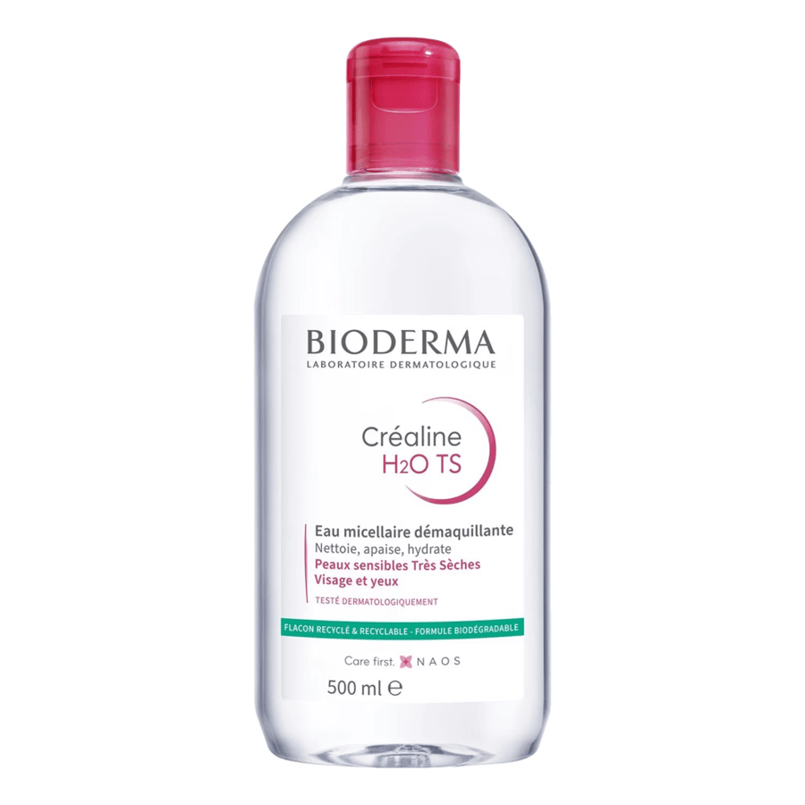 Bioderma Créaline H2O TS Micellar Makeup Remover Water – 500ml price in Bangladesh | Authentic Product by Shundorjo