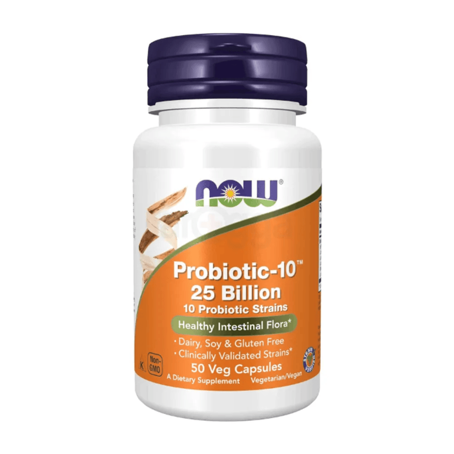 NOW Foods, Probiotic-10, 25 Billion, 50 Veg Capsules price in Bangladesh | Authentic Product by Shundorjo