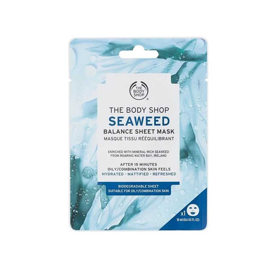 The Body Shop Seaweed Balance Sheet Mask 18ml