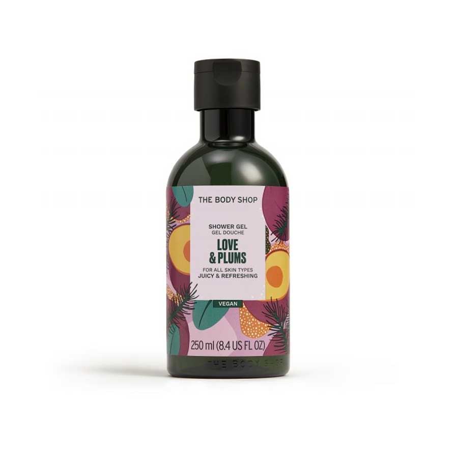 The Body Shop Love & Plums Shower Gel 250ml