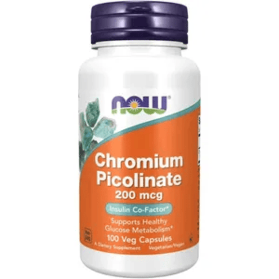 NOW Supplements Chromium Picolinate 200 mcg 100 Veg Capsules price in Bangladesh | Authentic Product by Shundorjo