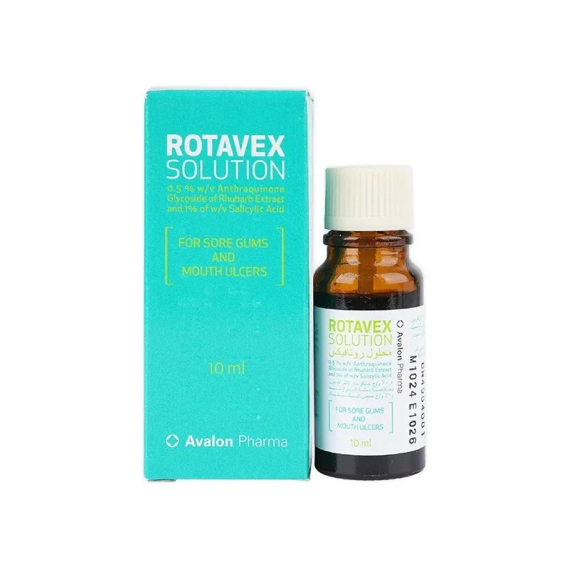 Avalon Rotavex Solution For Sore Gums & Mouth Ulcers 10ml price in Bangladesh | Buy original Foreign