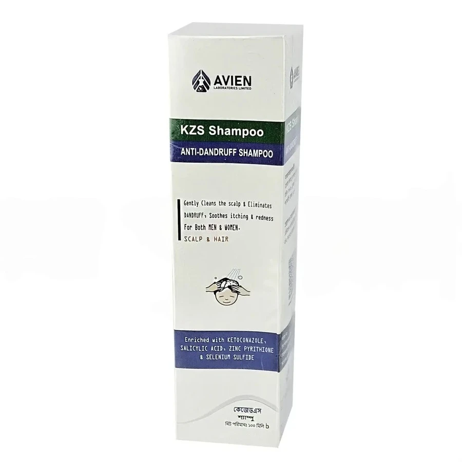 Avien KZS Anti-Dandruff Shampoo 100ml price in Bangladesh | Authentic Product by Shundorjo