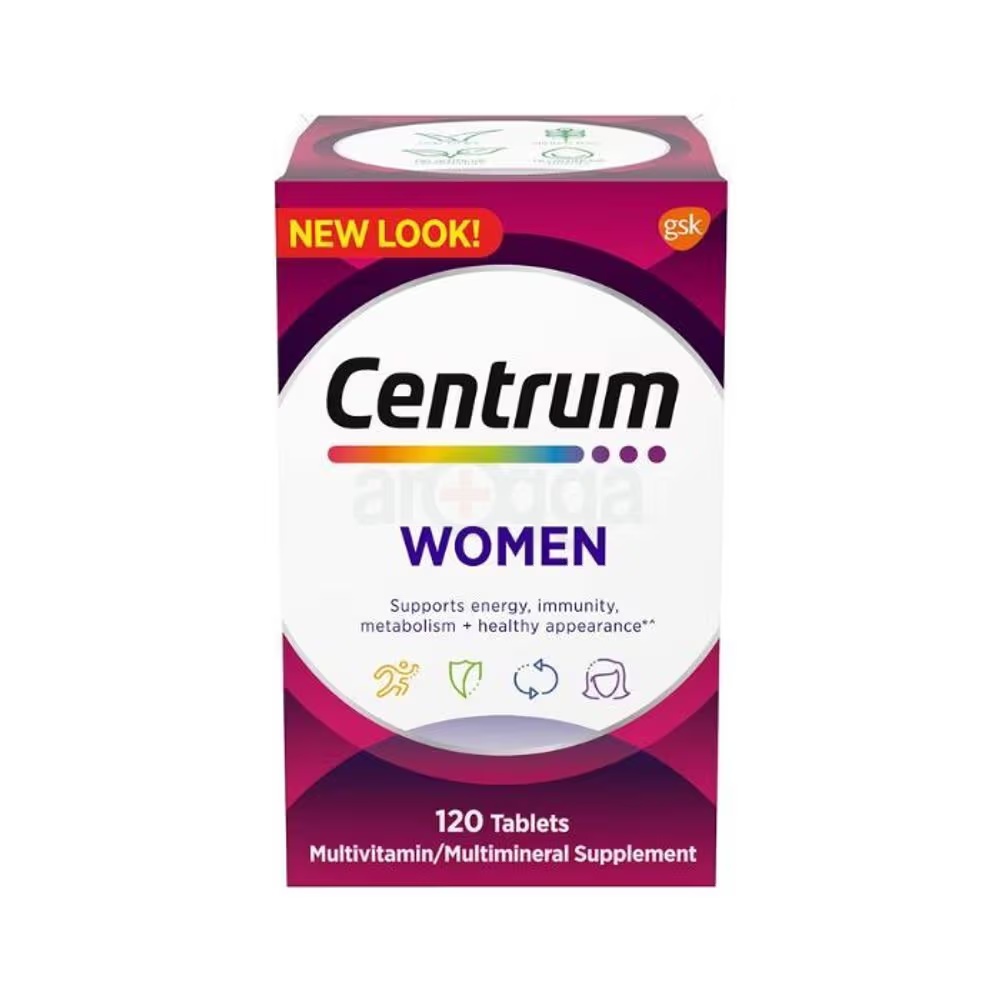 Centrum Women Multivitamin/Multimineral Vitamin D3 120 Tablets price in Bangladesh | Authentic Product by Shundorjo