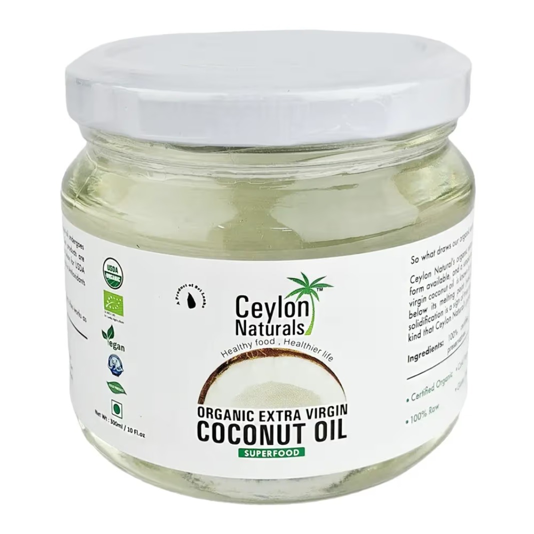 Ceylon Natural’s Organic Extra Virgin Coconut Oil 300ml price in Bangladesh | Authentic Product by Shundorjo