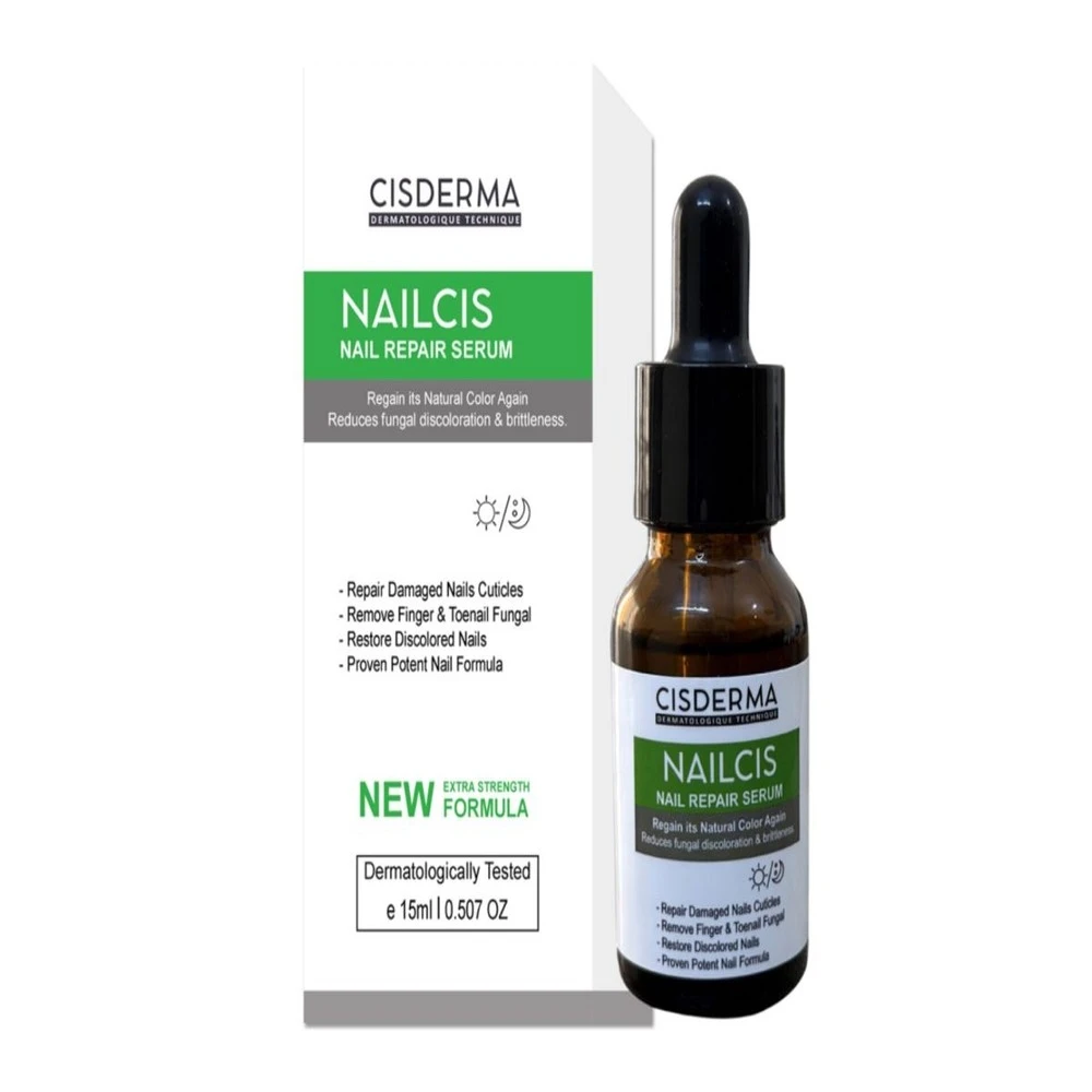 CISDERMA Nailcis Nail Repair Serum for Damaged & Brittle Nails – 15ml