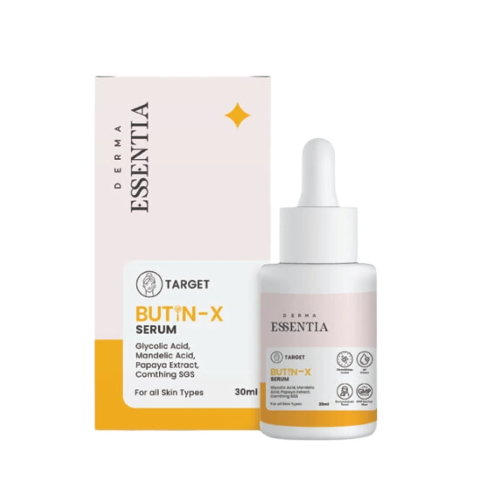 Derma Essentia BUTIN-X Serum with Glycolic Acid, Mandelic Acid & Chronochardy™ – 30ml