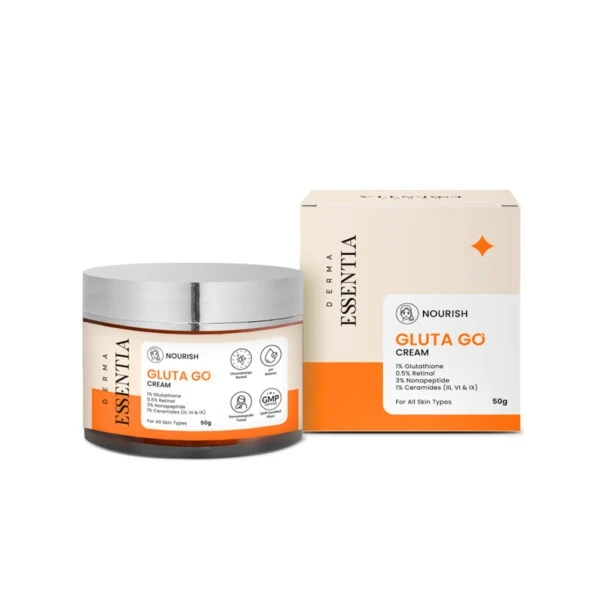 Derma Essentia Gluta Go Cream with Glutathione, Niacinamide, Alpha Arbutin & Nonapeptide – 30g