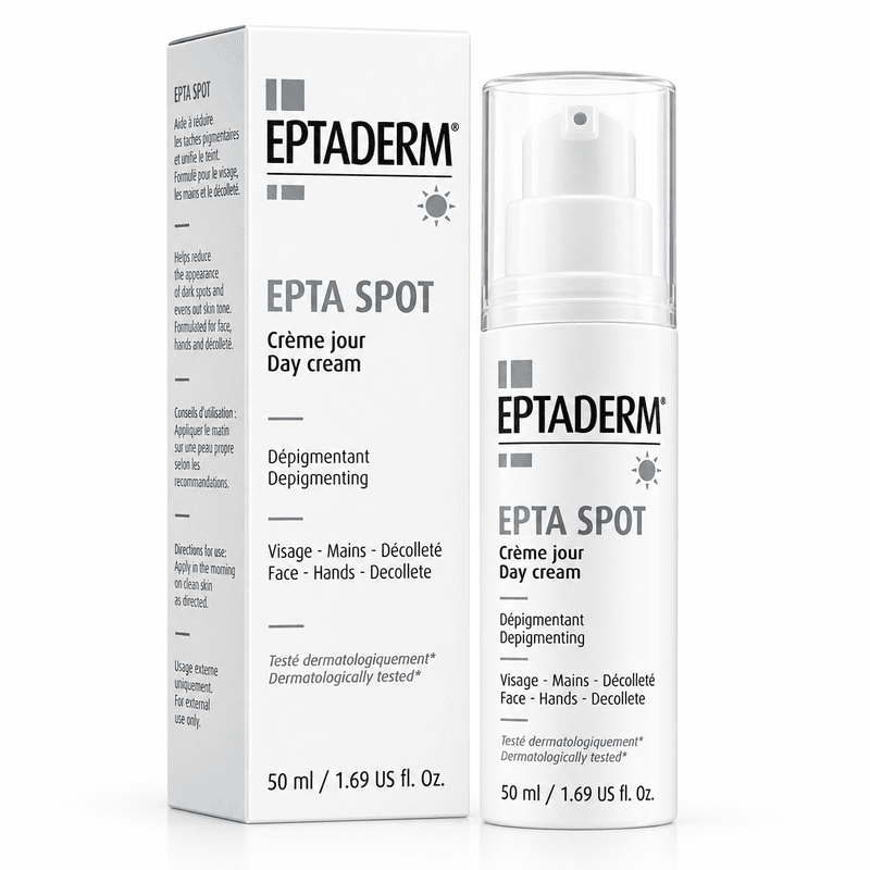 Eptaderm EPTA SPOT Day Cream 50ml – Depigmentation & Dark Spot Care price in Bangladesh | Authentic Product by Shundorjo