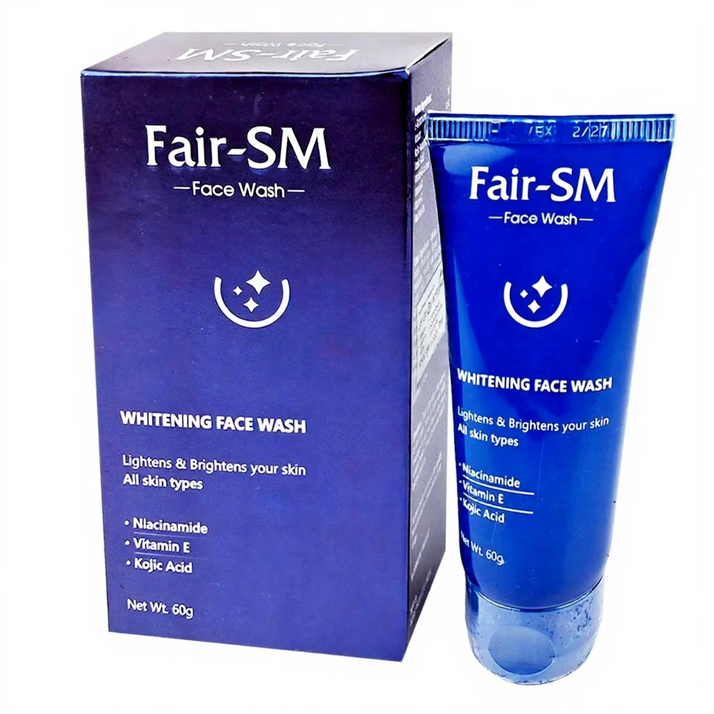 Fair-SM Facewash – Skin Brightening & Oil-Control Cleanser price in Bangladesh | Authentic Product by Shundorjo