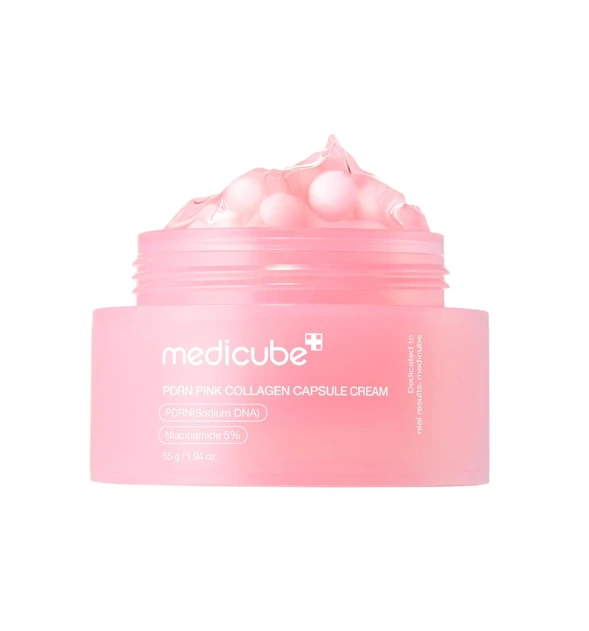 Medicube PDRN Pink Collagen Capsule Cream 55g price in Bangladesh | Authentic Product by Shundorjo