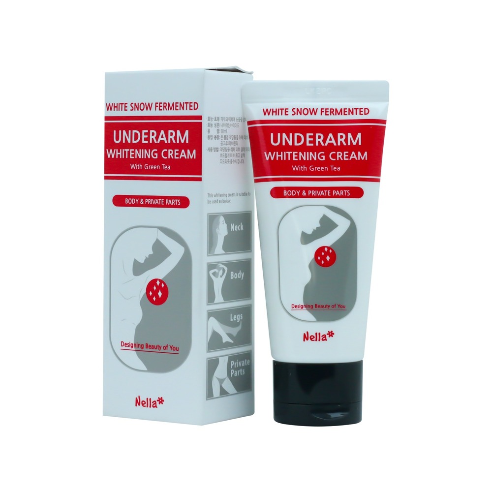 Nella White Snow Fermented Underarm Whitening Cream 50ml price in Bangladesh | Authentic Product by Shundorjo