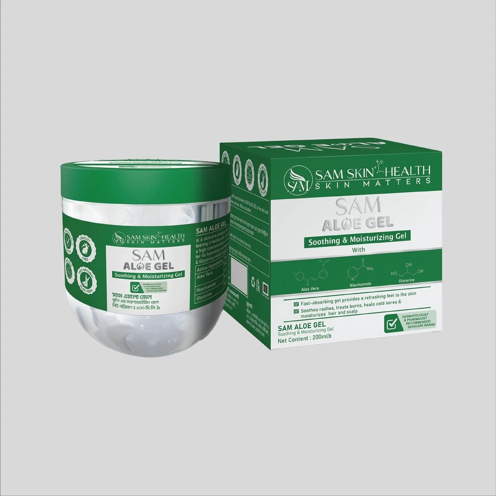 SAM Aloe Gel 200 ml price in Bangladesh | Authentic Product by Shundorjo