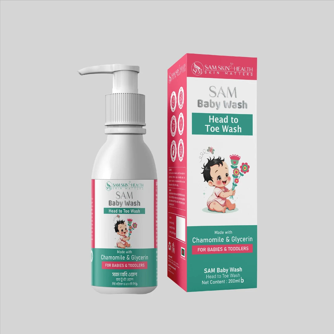 SAM Baby Wash 200 ML price in Bangladesh | Buy original SAM Skin Health