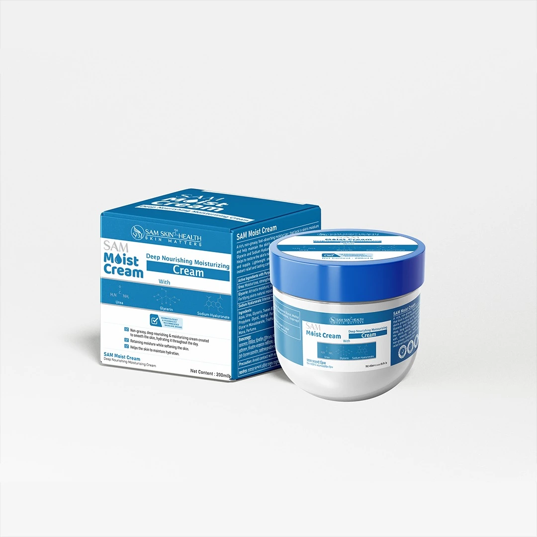 SAM Moist Cream 200 ml price in Bangladesh | Authentic Product by Shundorjo