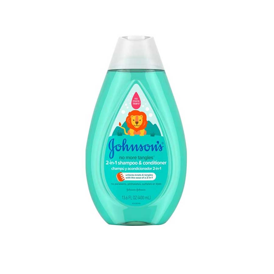 Johnson's No More Tangles 2 in1 Shampoo & Conditioner 400ml