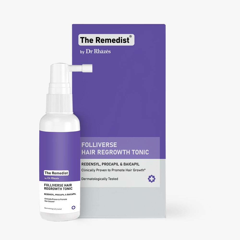The Remedist by Dr. Rhazes Folliverse Hair Regrowth Tonic 60ml price in Bangladesh | Authentic Product by Shundorjo
