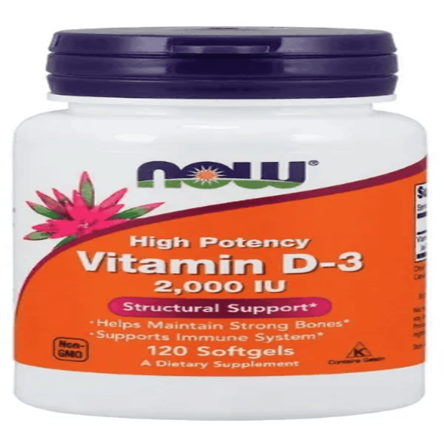 NOW Supplements, Vitamin D-3 2,000 IU price in Bangladesh | Authentic Product by Shundorjo
