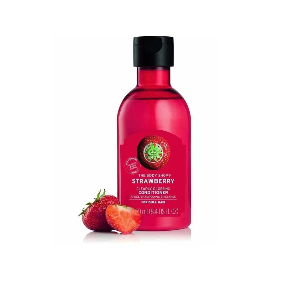 The Body Shop Strawberry Clearly Glossing Conditioner 250ml price in Bangladesh | Authentic Product by Shundorjo
