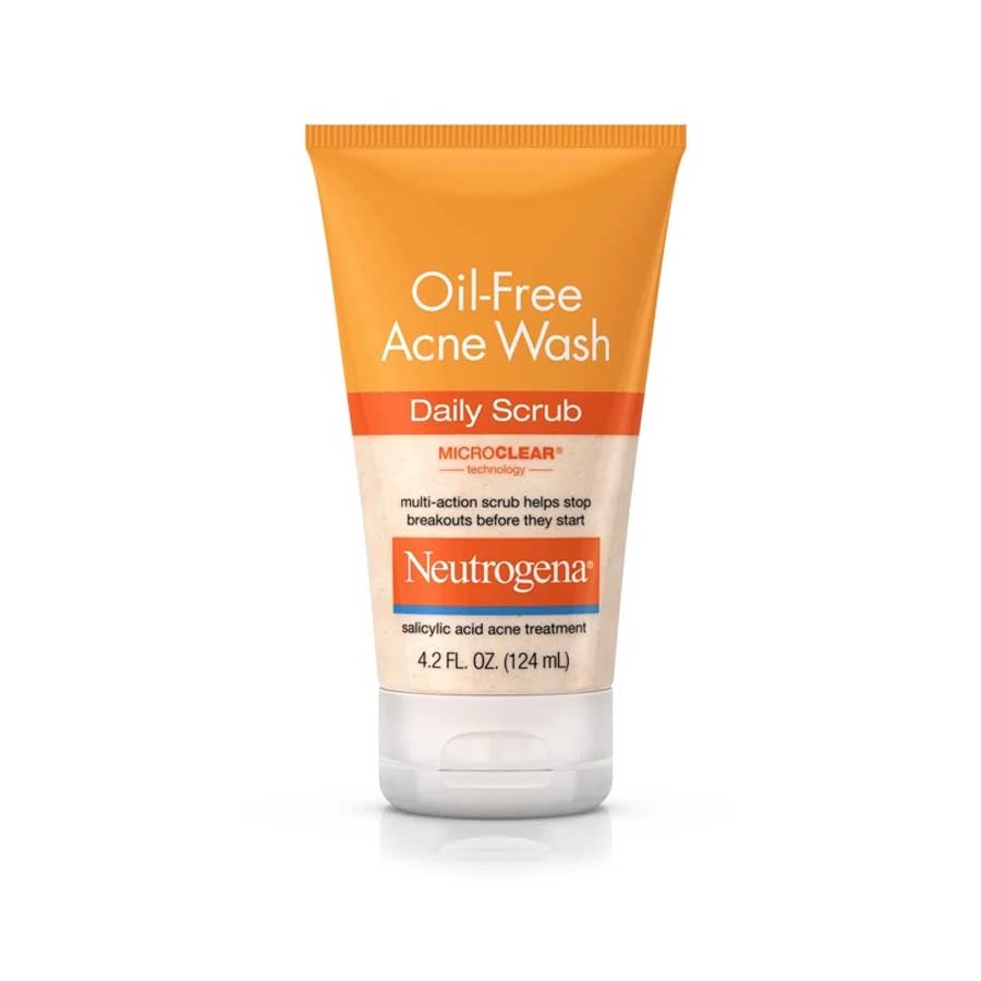 Neutrogena Oil Free Acne Wash Daily Scrub 124ml price in Bangladesh | Authentic Product by Shundorjo
