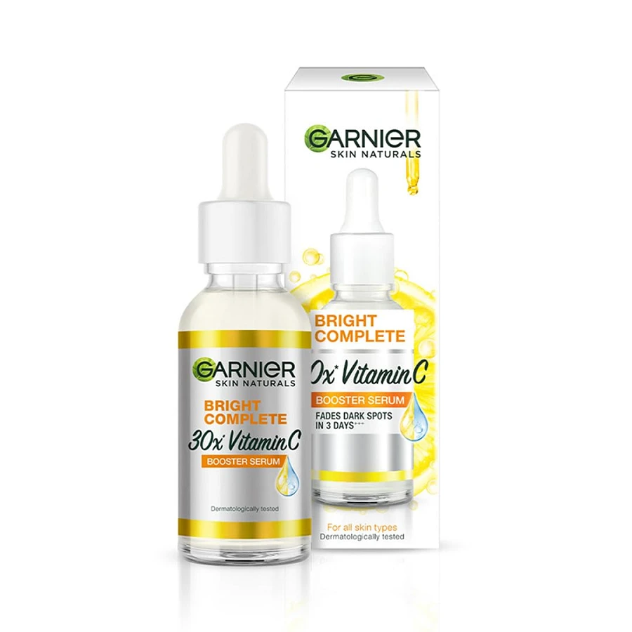 Garnier Bright Complete Vitamin C Booster Serum (Made in India) price in Bangladesh | Authentic Product by Shundorjo
