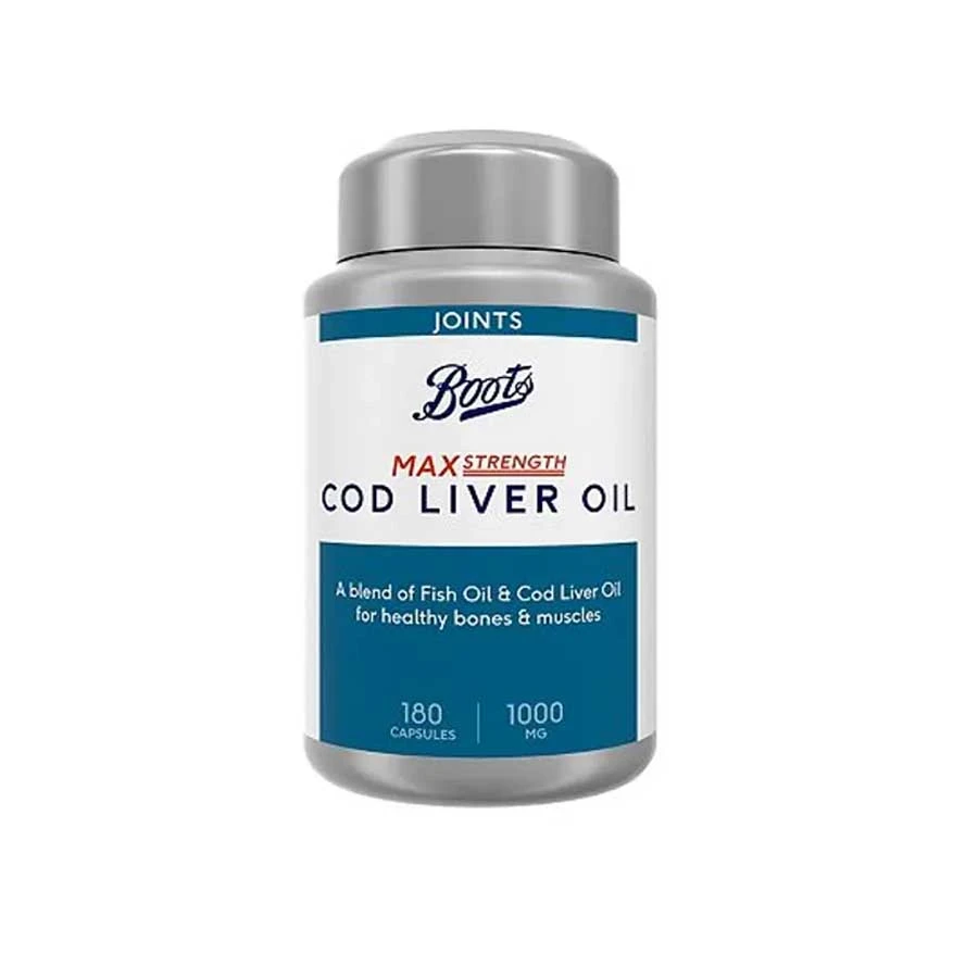 Boots Max Strength Cod Liver Oil 180 Capsules price in Bangladesh | Authentic Product by Shundorjo