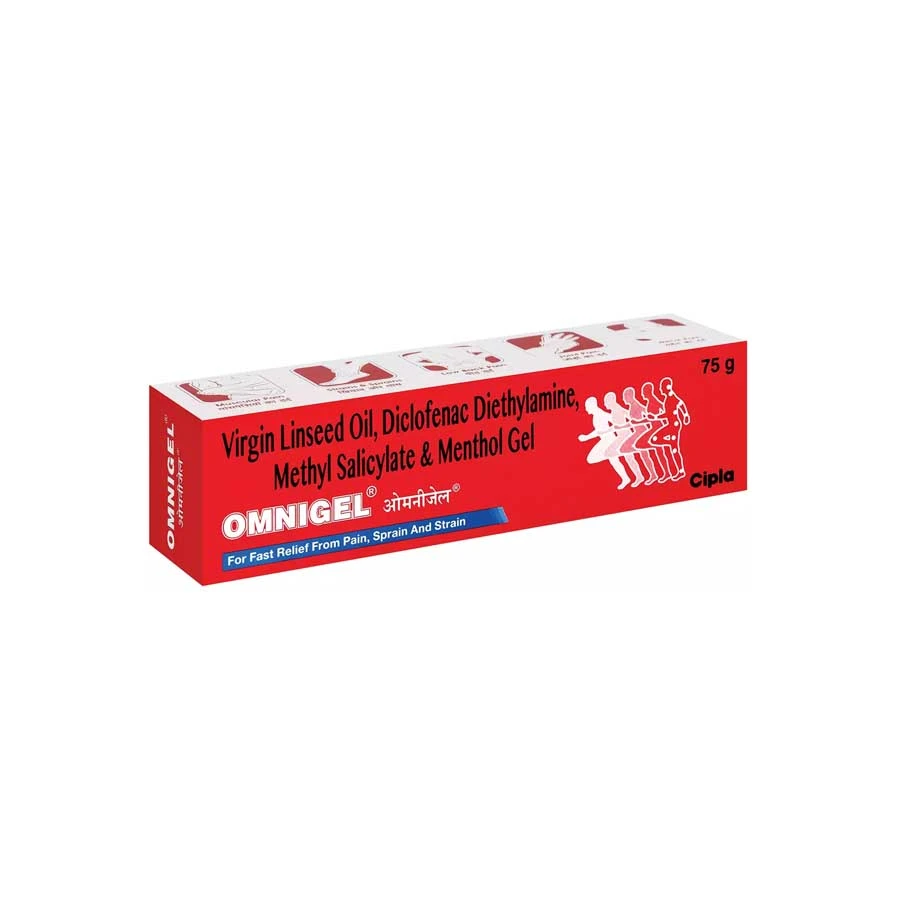 Cipla Omnigel Gel For Fast Relief Pain 75gm price in Bangladesh | Authentic Product by Shundorjo
