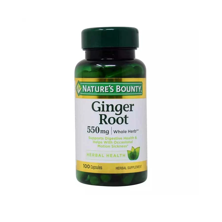 Nature’s Bounty Ginger Root 550mg 100 Capsules price in Bangladesh | Authentic Product by Shundorjo