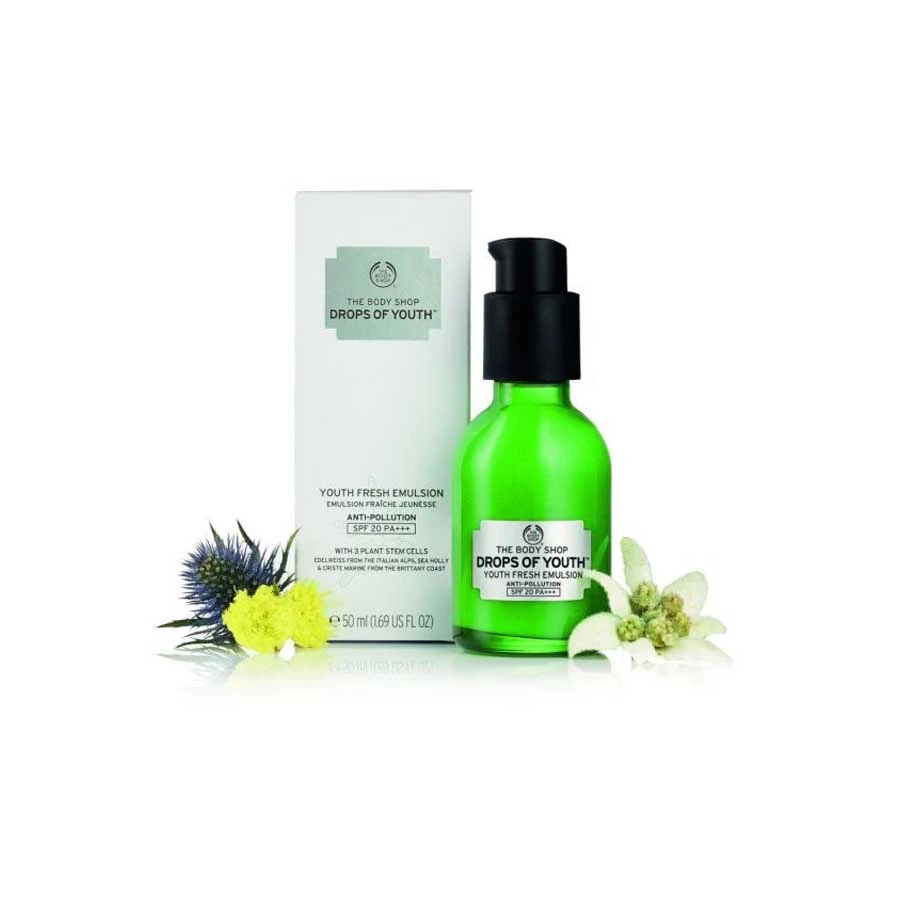 The Body Shop Drops of Youth Fresh Emulsion SPF20 PA+ 50ml price in Bangladesh | Authentic Product by Shundorjo