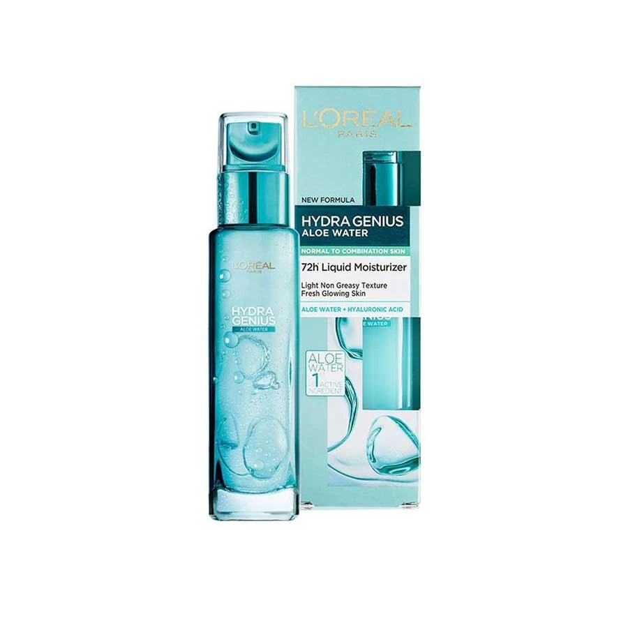L'Oreal Hydra Genius Aloe Water For Normal to Dry Skin 70ml price in Bangladesh | Authentic Product by Shundorjo