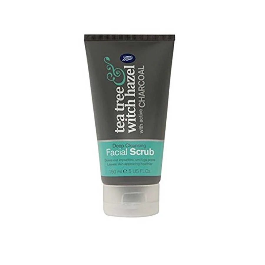 Boots Tea Tree and Witch Hazel Facial Scrub 150ml price in Bangladesh | Authentic Product by Shundorjo