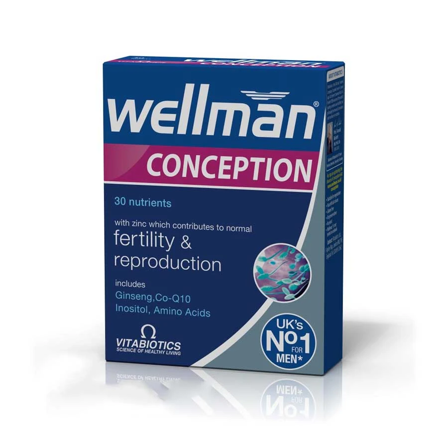 Vitabiotics Wellman Conception 30 Tablets price in Bangladesh | Authentic Product by Shundorjo