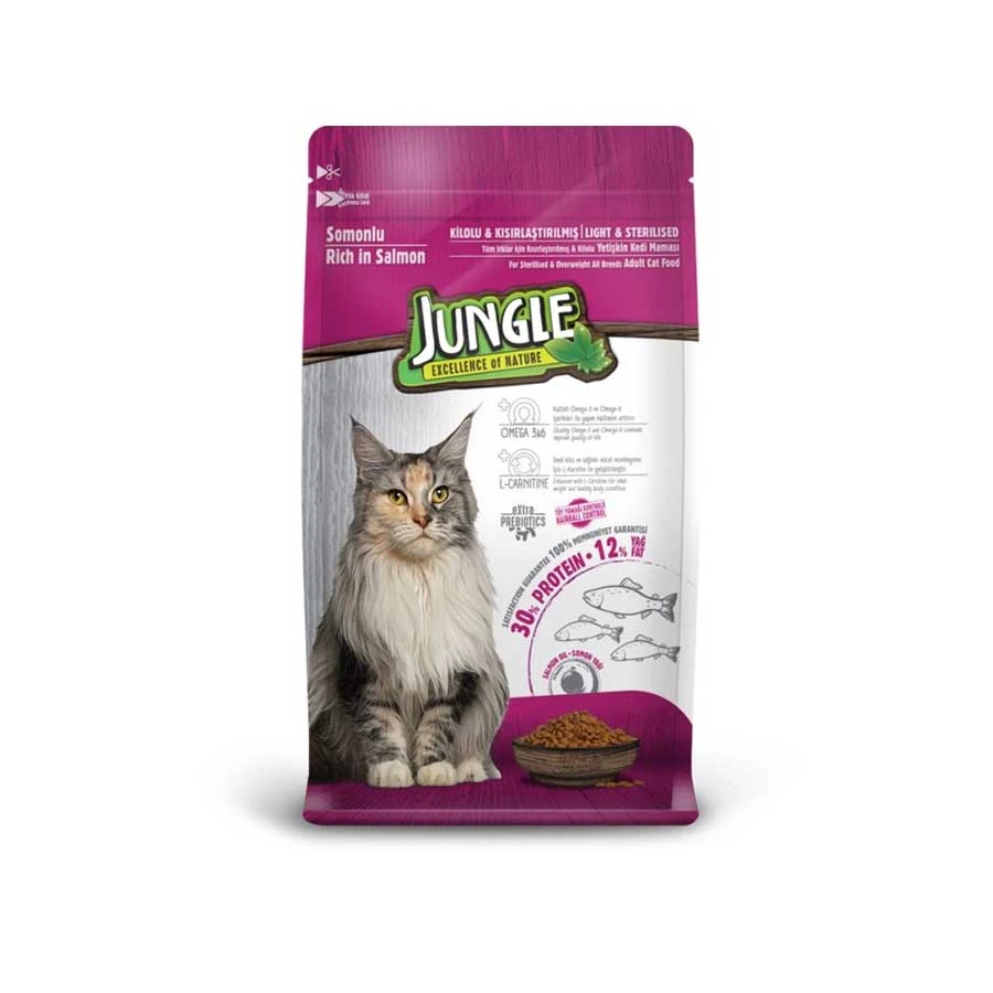 Jungle Adult Cat Food Salmon 1.5kg price in Bangladesh | Authentic Product by Shundorjo