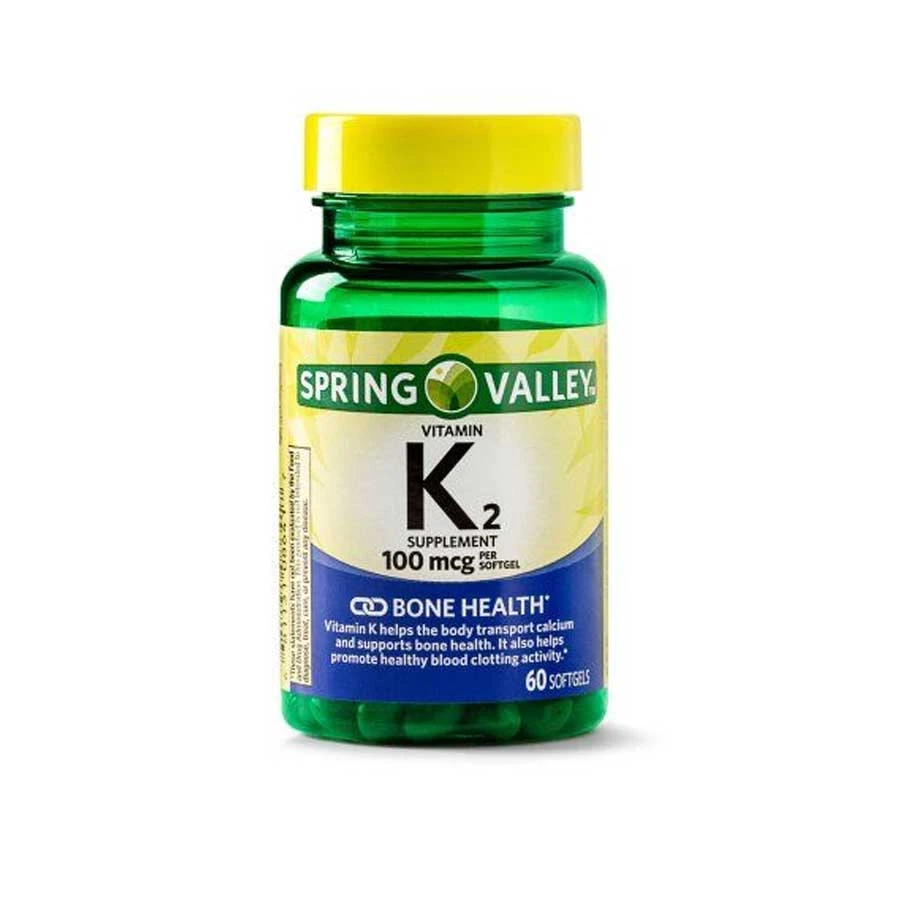 Spring Valley Vitamin K2 100mcg Bone Health 60 Softgels price in Bangladesh | Authentic Product by Shundorjo