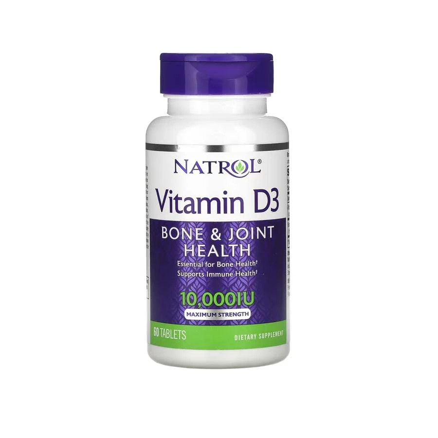 Natrol Vitamin D3 Bone & Joint Health 10000 IU 60 Tablets price in Bangladesh | Authentic Product by Shundorjo
