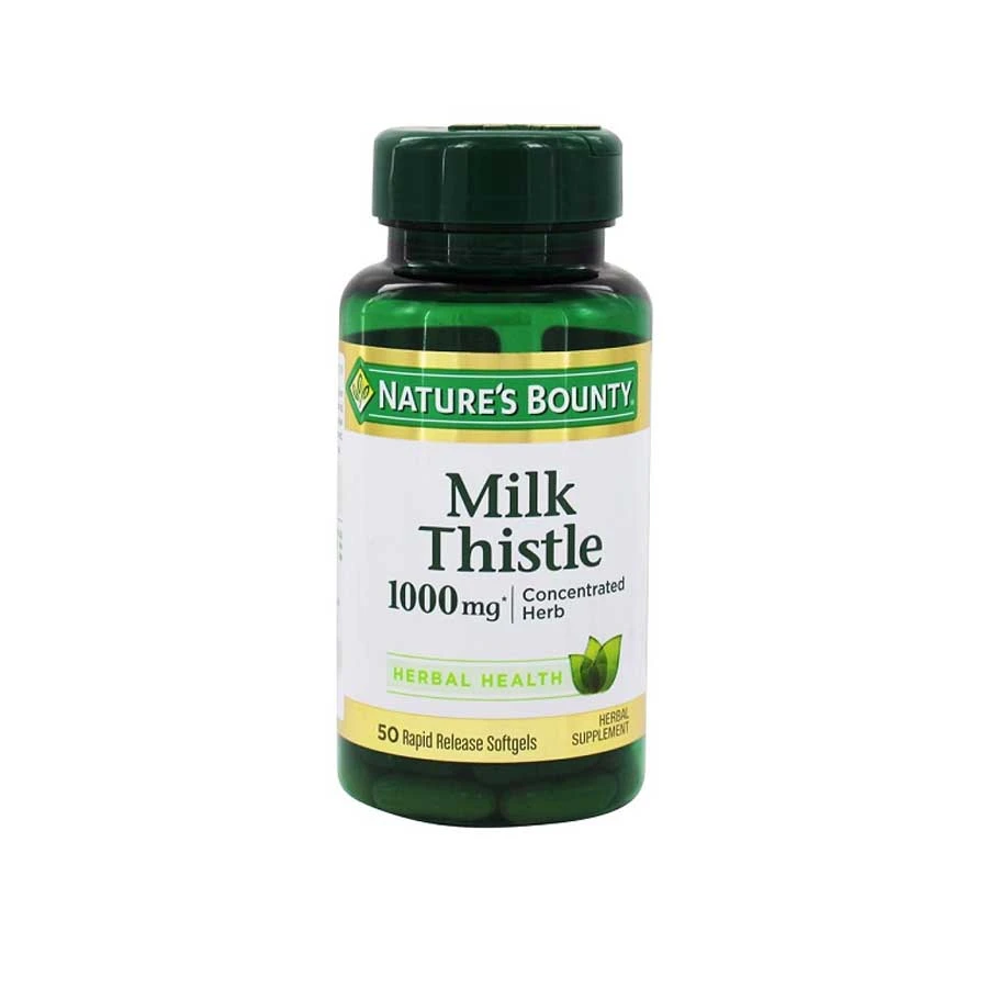 Nature’s Bounty Milk Thistle 100mg 50 Softgels price in Bangladesh | Authentic Product by Shundorjo