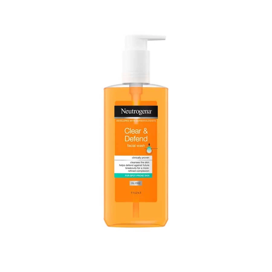 Neutrogena Clear and Defend Facial Wash 200ml price in Bangladesh | Authentic Product by Shundorjo