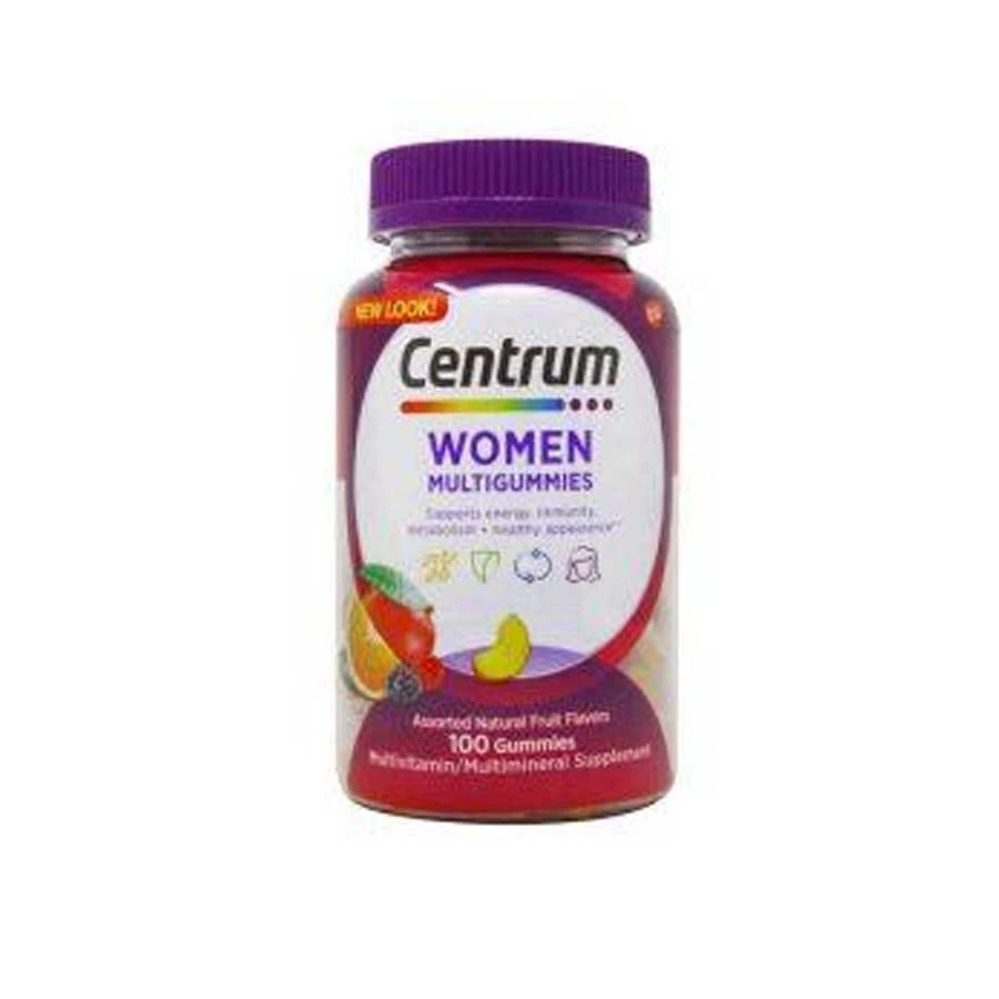 Centrum Women’s Multivitamin Gummies Assorted Fruit 100pcs price in Bangladesh | Authentic Product by Shundorjo