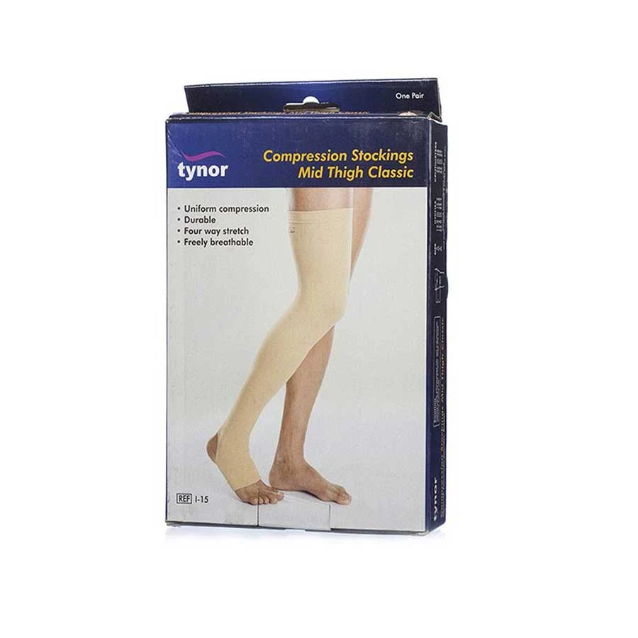 Tynor Compression Stocking Mid Thigh Classic I-15 price in Bangladesh | Authentic Product by Shundorjo