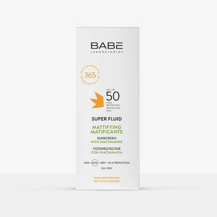 Babe Facial Oil Free Sunscreen Cream Mattifying Super Fluid SPF50 50ml price in Bangladesh | Authentic Product by Shundorjo