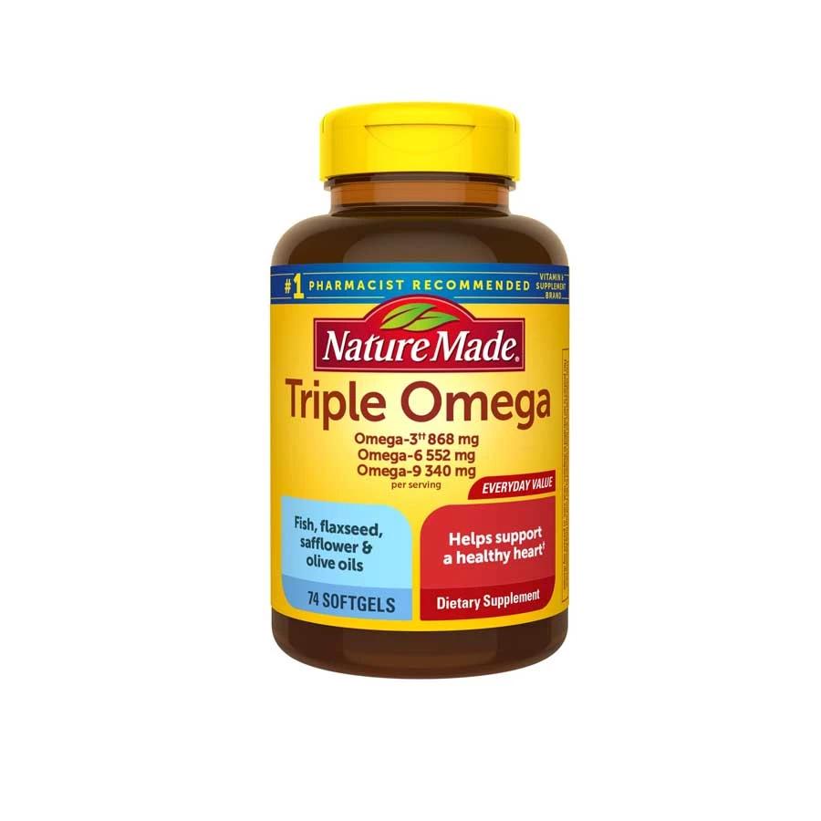 Nature Made Triple Omega 3-6-9 For Heart Health 74 Softgels price in Bangladesh | Authentic Product by Shundorjo