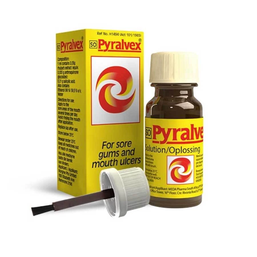 Pyralvex Berna Solution for Sore Gums and Mouth Ulcers 10ml price in Bangladesh | Authentic Product by Shundorjo