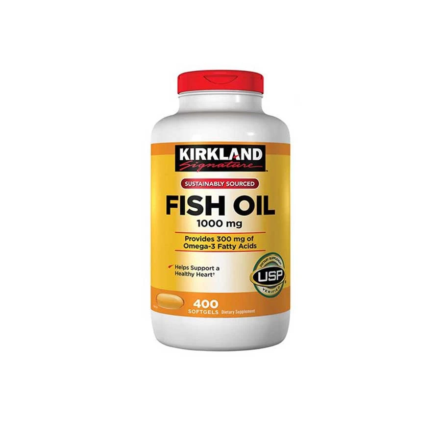 Kirkland Signature Fish Oil 1000mg 400 Softgels price in Bangladesh | Authentic Product by Shundorjo