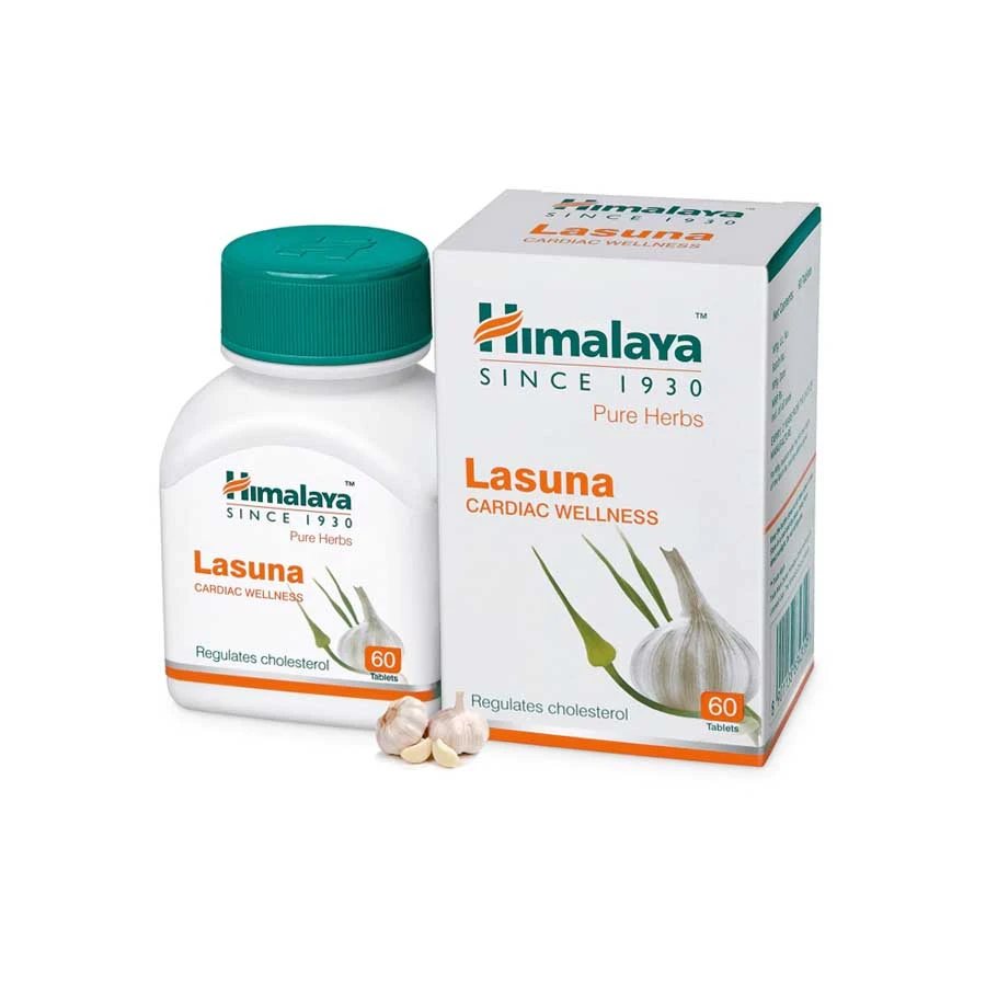 Himalaya Pure Herbs Lasuna Cardiac Wellness Tablets 60 Tablets price in Bangladesh | Authentic Product by Shundorjo